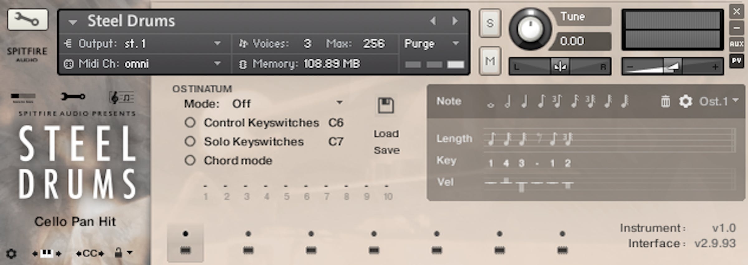 Steel Drums GUI