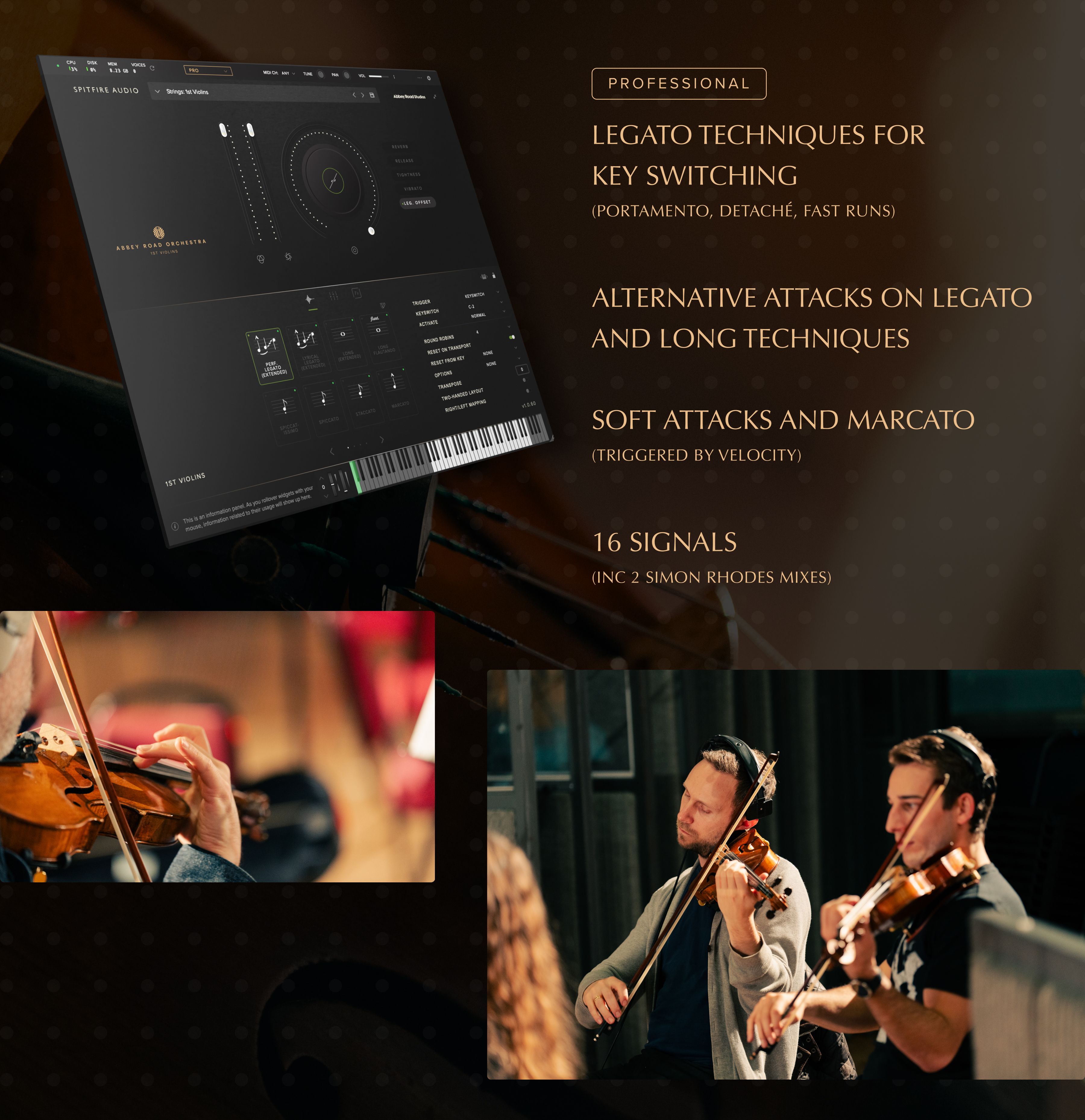 Abbey Road Orchestra: 1st Violins Professional — Spitfire Audio