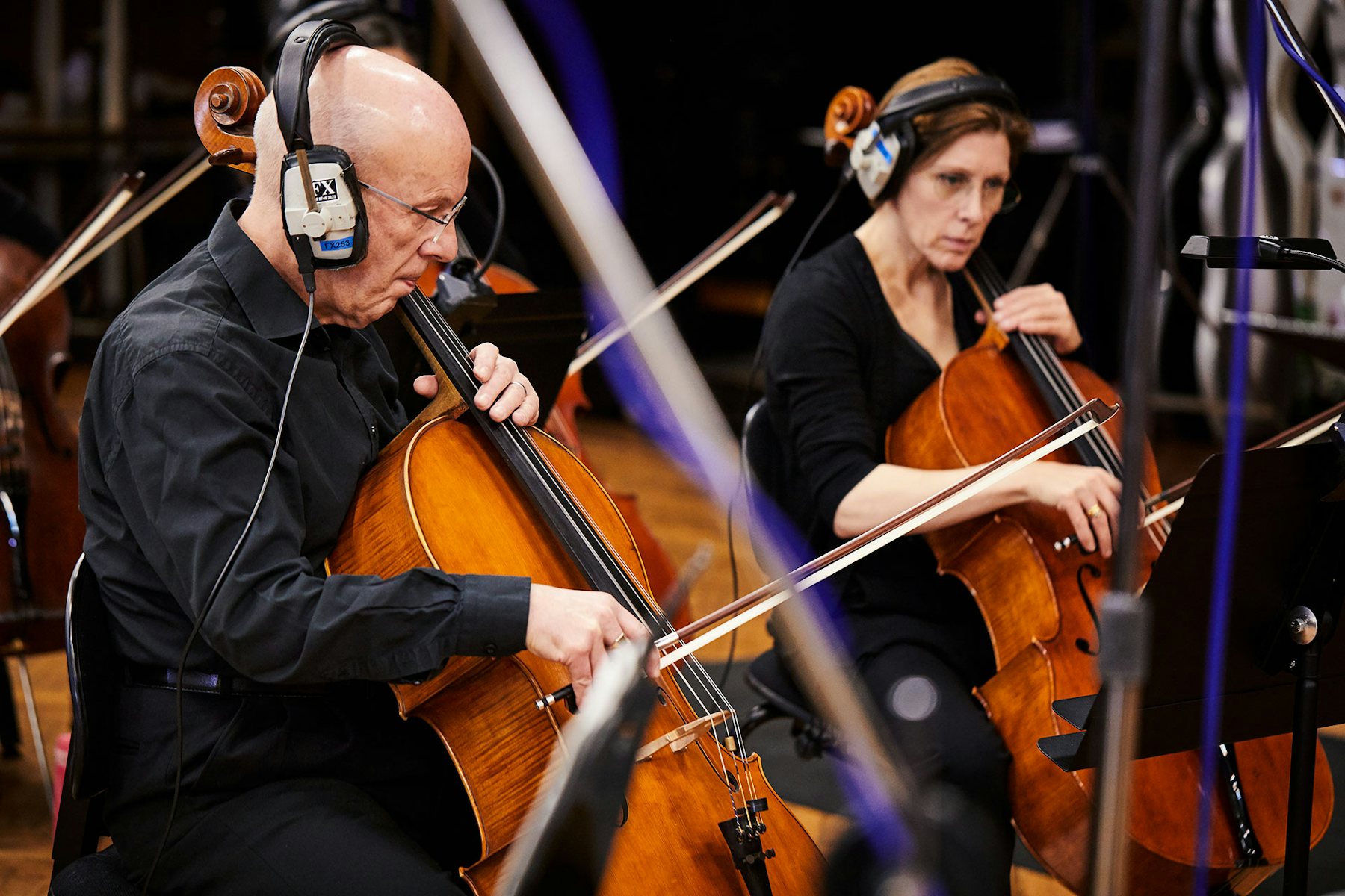 BBC in focus cellists