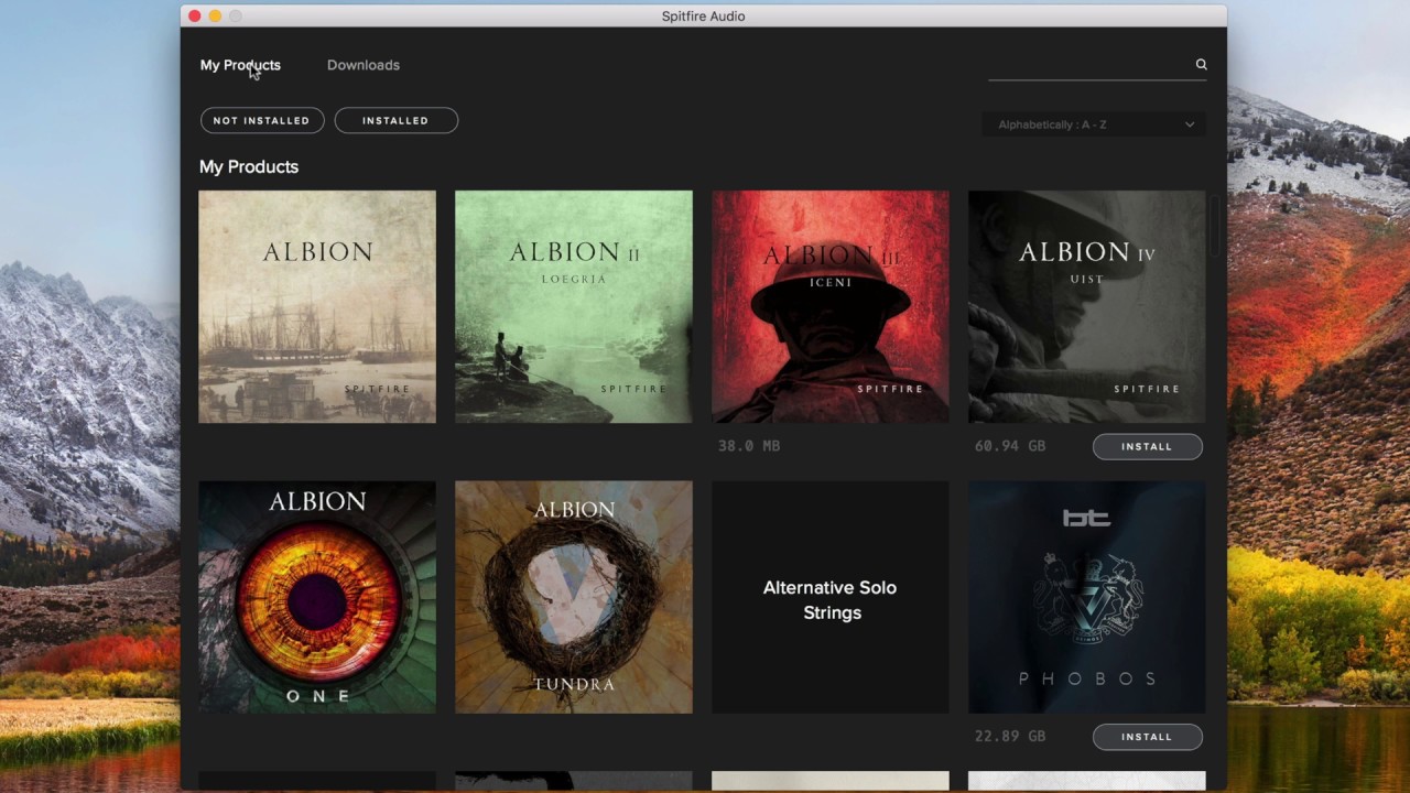 Spitfire Audio app — Spitfire Audio