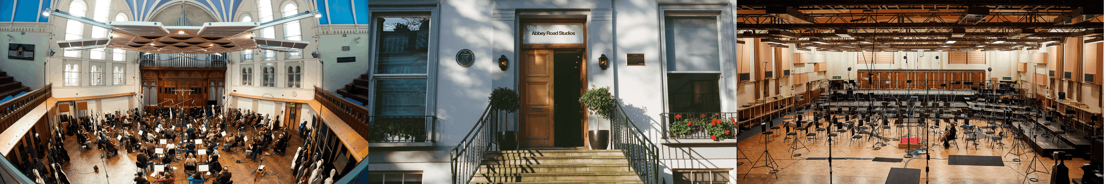 AIR Studios, Abbey Road Studios and Maida Vale Studios