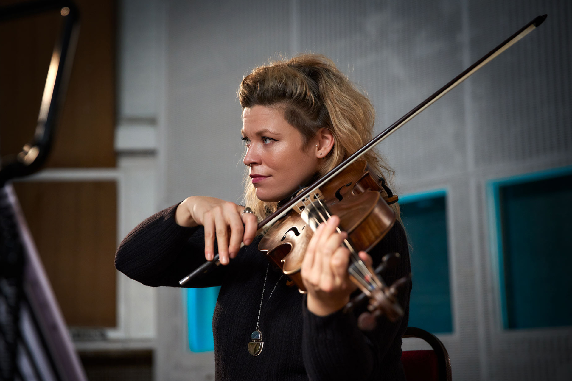 Abbey Road Two violinist