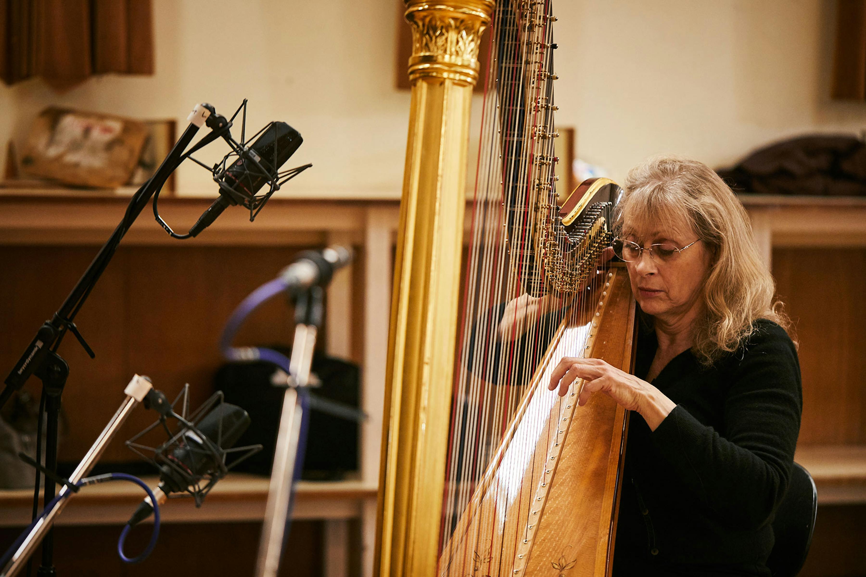 BBCSO Pro harpist