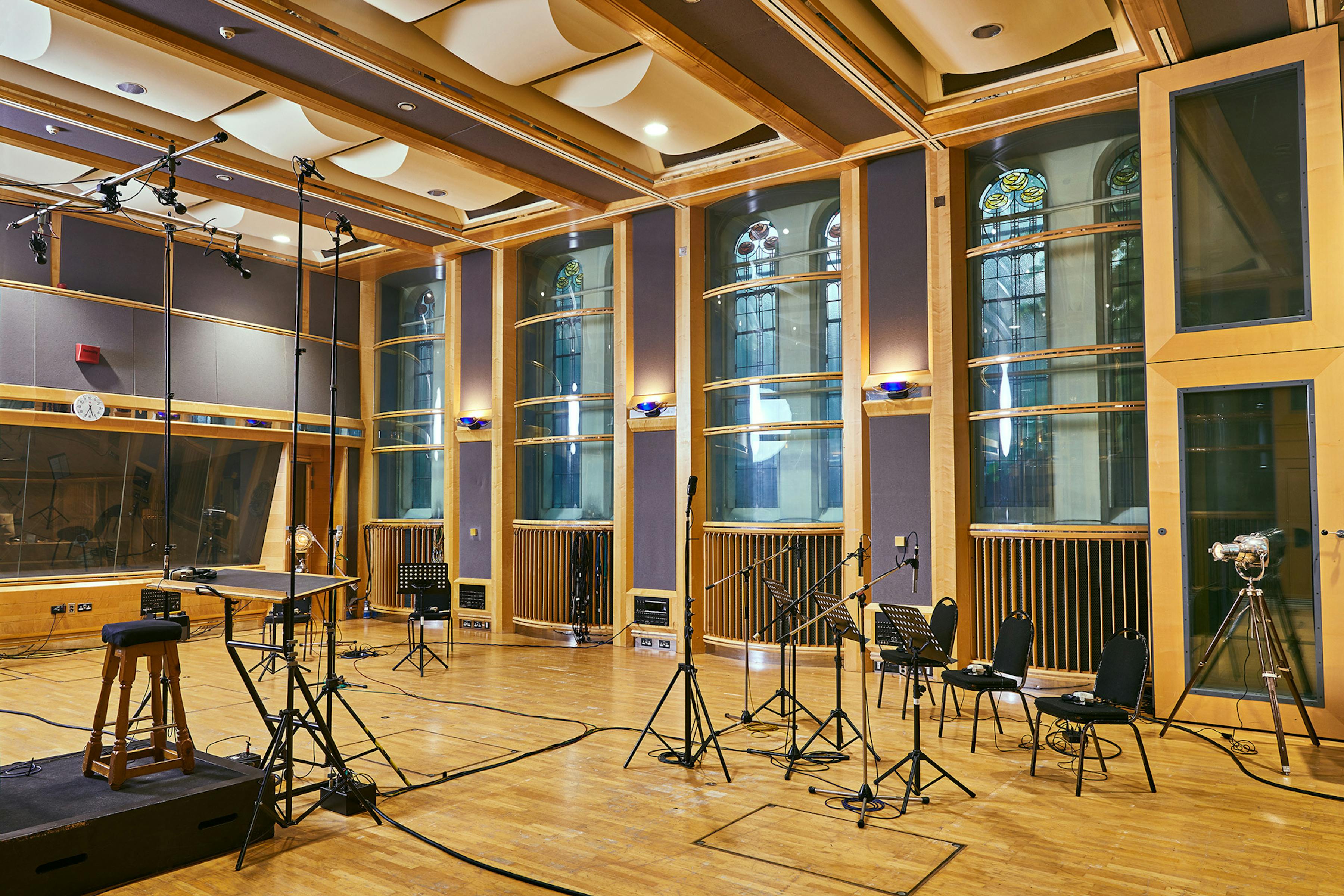 AIR Studios set up for recording