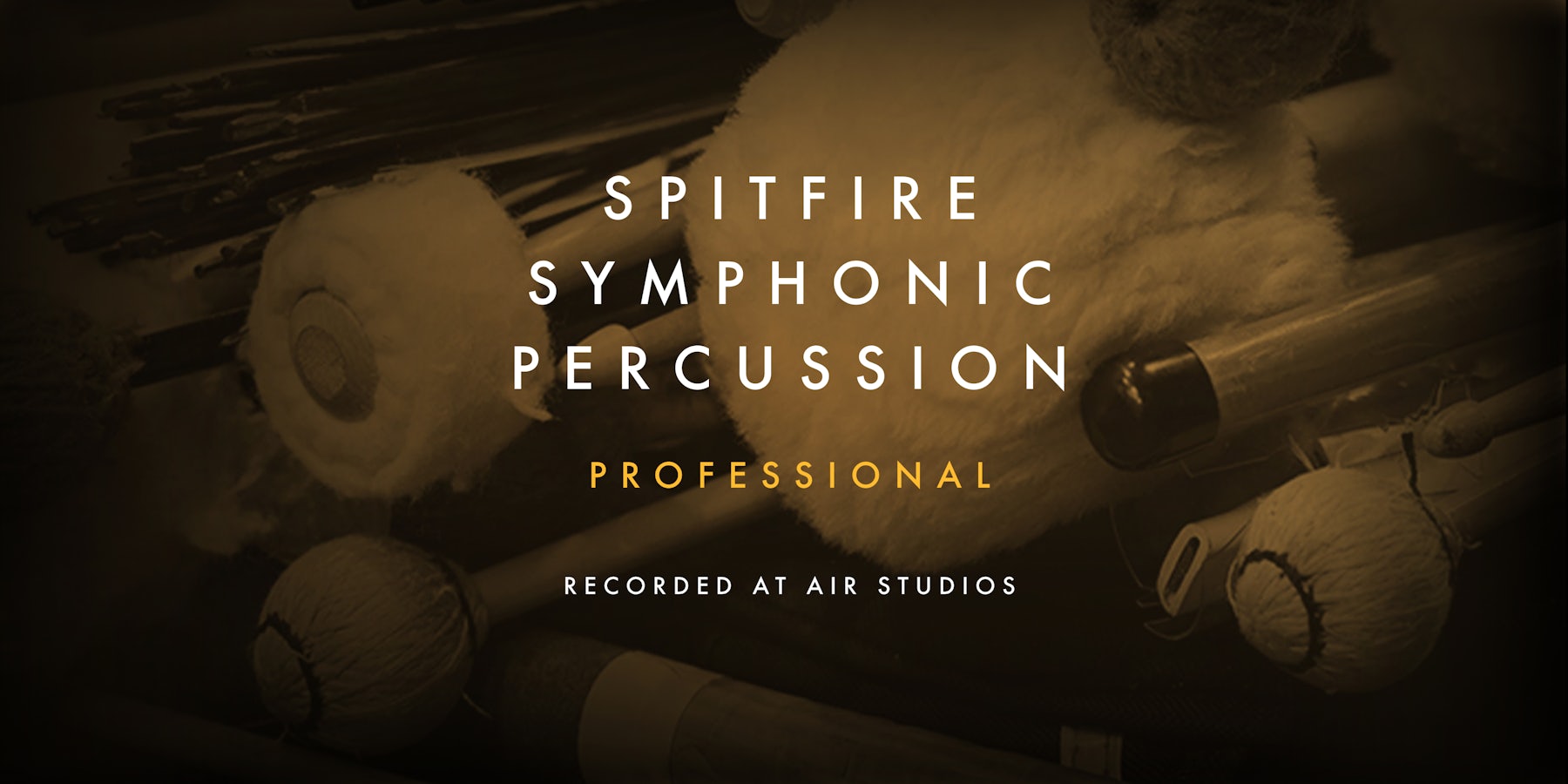 Spitfire Symphonic Percussion Professional artwork