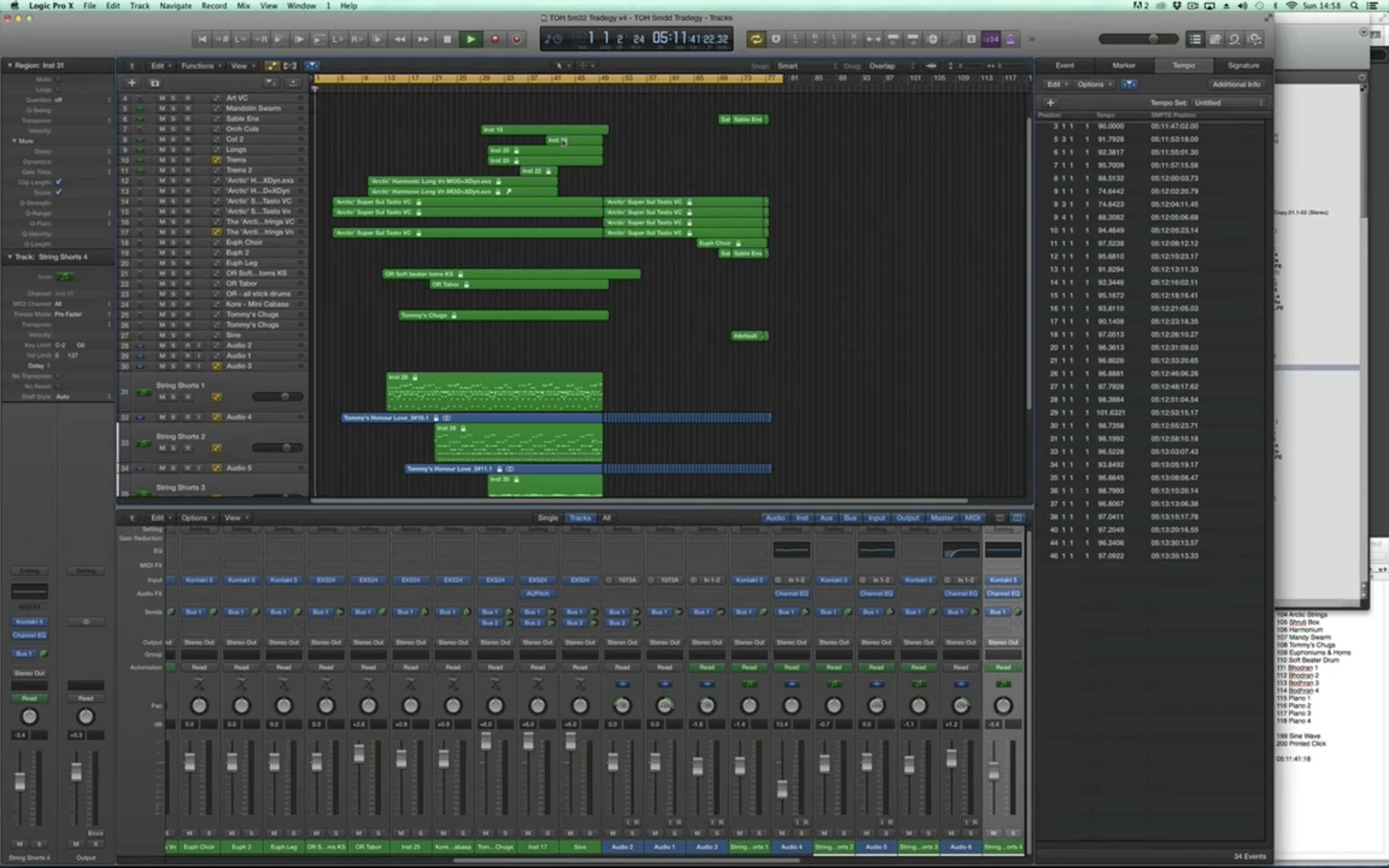 Tracklaying In Logic