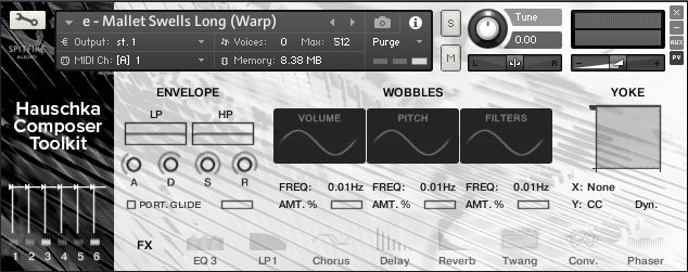 Mercury Synth GUI