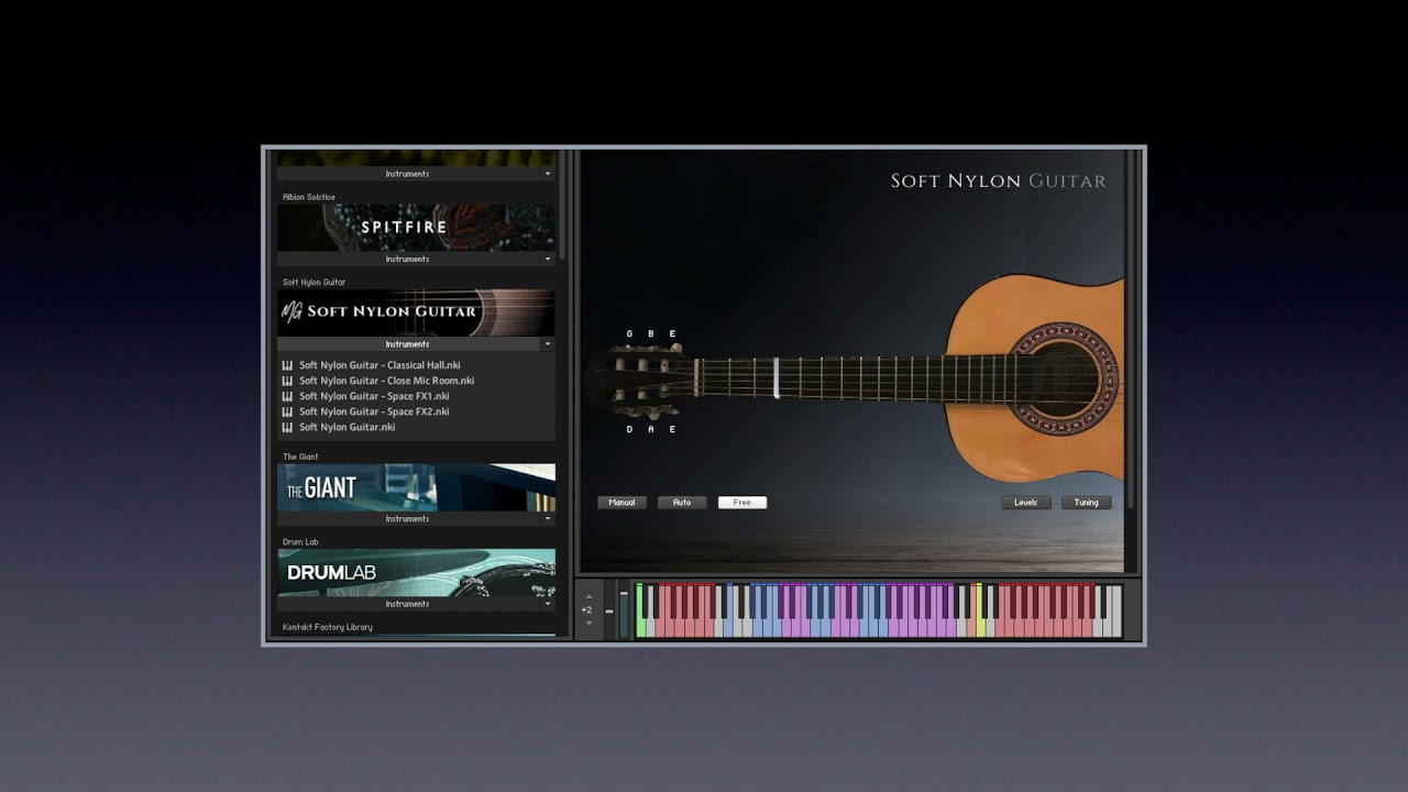 Soft Nylon Guitar Spitfire Audio